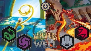 Lorcana League 12-20-25 Round:1 Amethyst/Emerald Aggro Burn VS Ruby/Steel Challengers