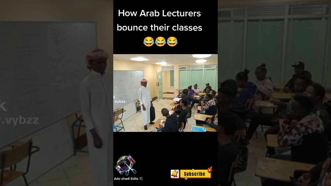 How Arab Lecturers bounce their classes 