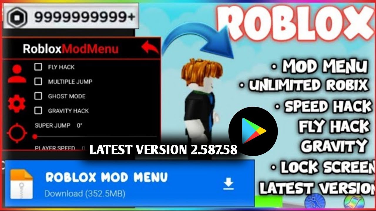 Roblox Mod Menu V2.552.587 With 85+ Features!! 100% Working In All