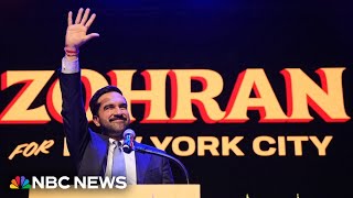  Speech Zohran Mamdani Thanks Supporters After Projected New York City Mayoral Win