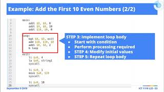 Famous [Excerpts] MIPS Assembly Language: Adding Range of Even Numbers Using Loops Net Worth