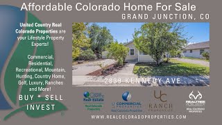 SOLD! 2839 Kennedy Ave, Grand Junction | Affordable Home For Sale In Colorado