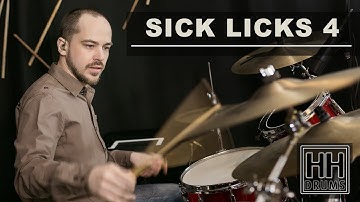 Drum Lesson # 65 - Sick Licks 4 - Better Drums - Drum Instruction