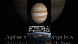 What If Jupiter Moved Closer to Earth? #shorts