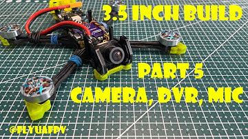 2025 Freestyle 3.5 Inch on-board DVR drone build. Part 5 - Connecting camera, DVR and microphone.