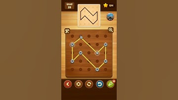 line puzzle string art Acacia level 28