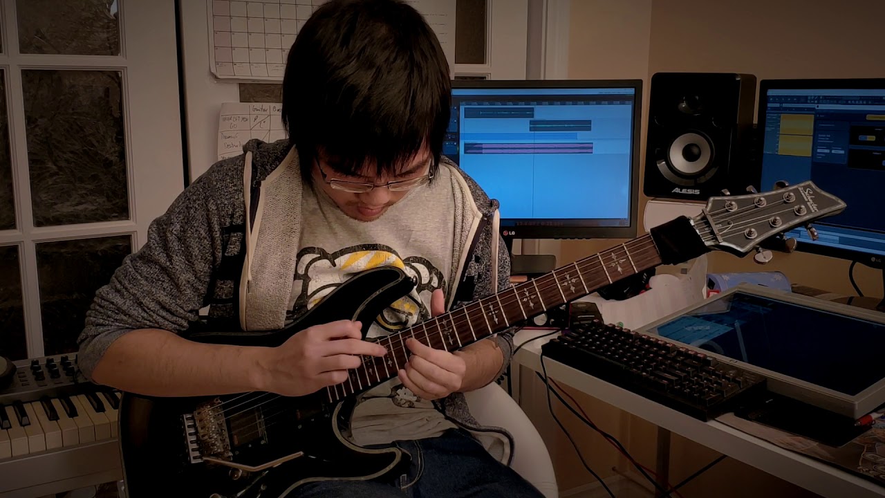 Yoshiki feat. HYDE - "Red Swan" (Attack on Titan Season 3 OP) Guitar Solo Cover