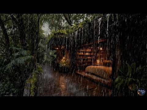Rain in a Quiet Forest π Cozy Cabin for a Calm and Deep Sleep π΄