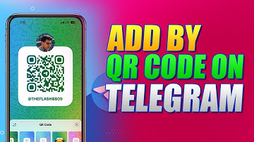 How to add by QR code on telegram | add someone on telegram by scanning QR code | TECH ON |