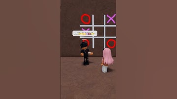 the slender wanted to play tic tac toe then this happened...🤣💅#robloxshorts #roblox
