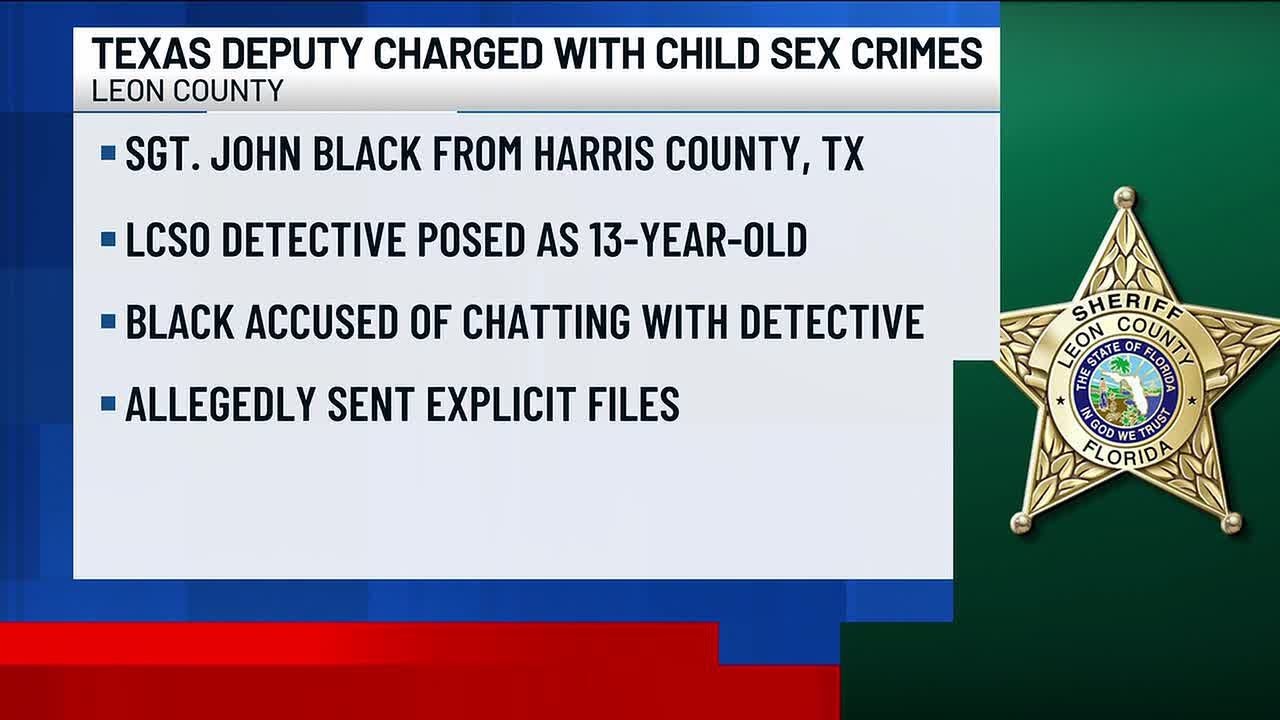 Texas deputy arrested in LCSO undercover investigation into child sex crimes