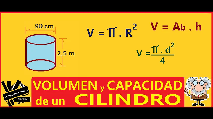 Berechnung des Volumens und der Kapazität von Zylindern in Litern (Schritt für Schritt)