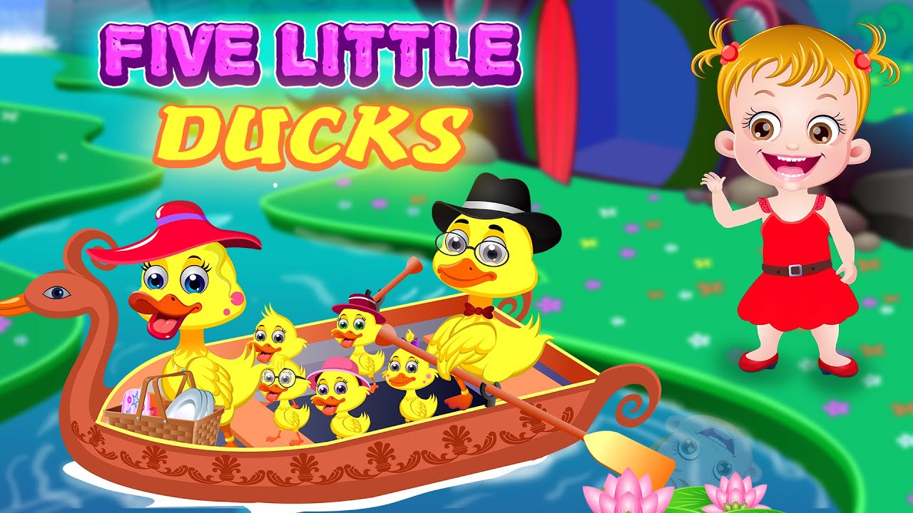 Five Little Ducks - The Best Nursery Rhymes and Songs for Kids | Baby Hazel Nursery Rhymes