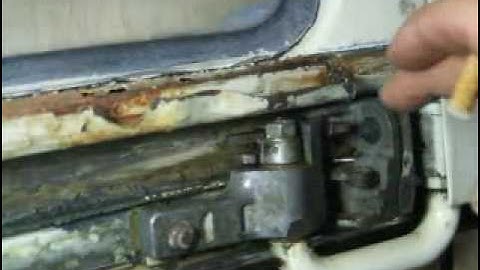 VW Bus Sliding Door Repair Part-1