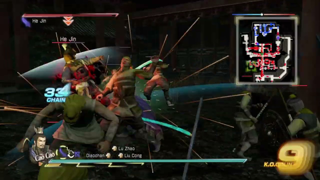 45:060 Ten Eunuchs' Rebellion - Government Forces | Dynasty Warriors 8 XLCE