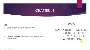 Distance between two cities (in km.) is input through the keyboard