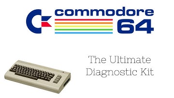 Commodore 64 Dead Test Cartridge + Diagnostic Cartridge in one!