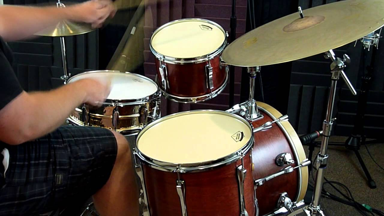 Eames Naturaltone 20/12/14 & Ludwig Hammered Bronze 5" x 14" Snare