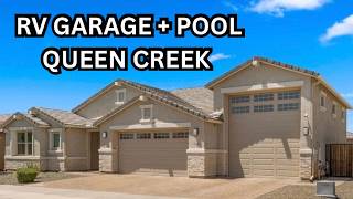Queen Creek Home Tour | 21136 E Cattle Dr | RV Garage + Pool
