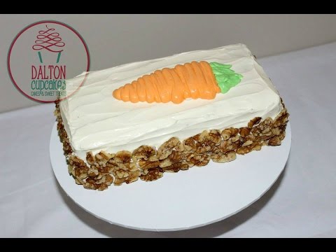 Simple Carrot  Cake  Decoration YouTube