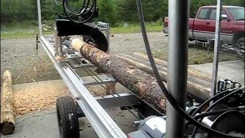 Log Mill Lathe