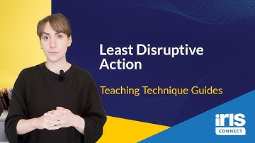 Least Disruptive Action - Classroom Behaviour Management Technique