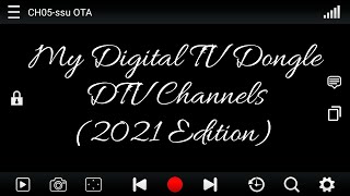 My Digital TV Dongle DTV Channels (2021 Edition)