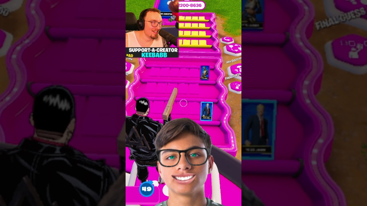 FUSKAR JAG I FORTNITE VEM DÄR? #shorts