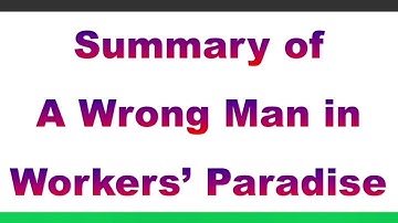A WRONG MAN IN WORKERS