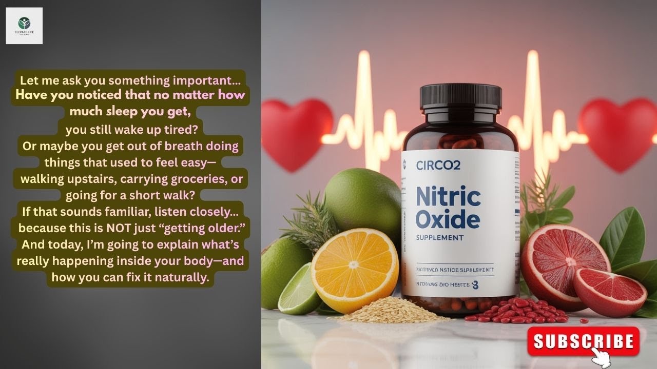 Low Energy After 40? Boost Blood Flow Naturally withCircO2 Nitric Oxide