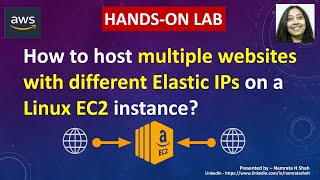 AWS Hands-on-Lab - How to host multiple websites with different Elastic IPs on a Linux EC2 instance