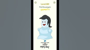 DOP2🔎💡🧐DeleteOnePart2 FIND THE PENGUIN ️5️⃣5️⃣9️⃣✅ #androidgames #SHORTS #PUZZLE #QUIZ #Gameपेन