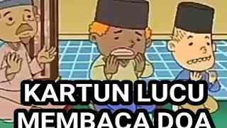 Film Kartun Lucu || Membaca Doa ||