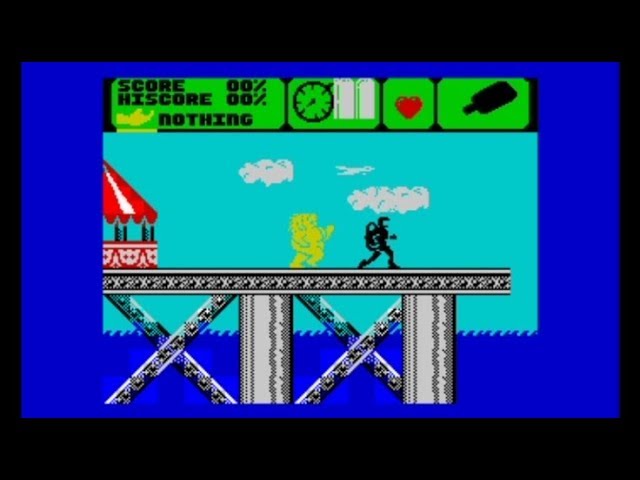 Mermaid Madness 128k (2020 Edition) Walkthrough, ZX Spectrum - YouTube
