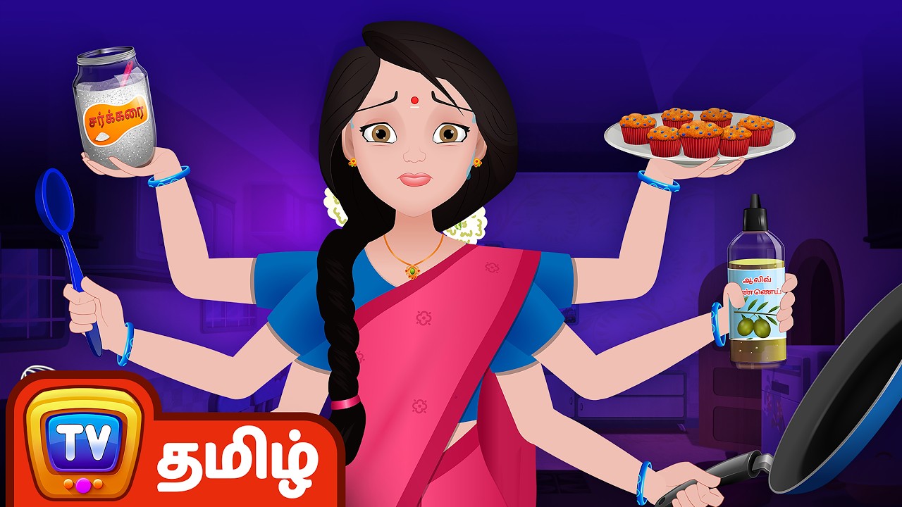 The Hardworking Mother ChuChu TV Tamil the hardworking mother chuchu tv tamil