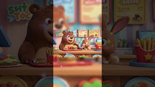 Too Much Order? Bear and Rabbit Learn to Clean Up! 🧸🐰 (Easy English)