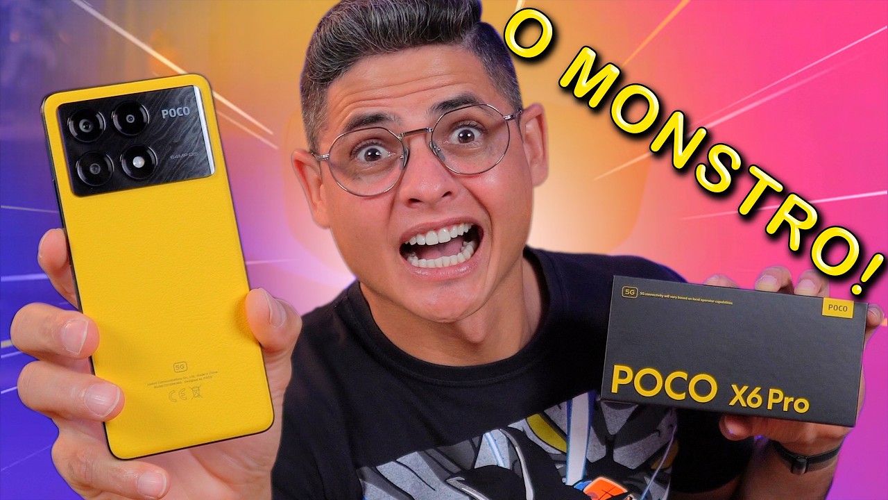 POCO X6 PRO, the new MONSTER from XIAOMI! This CELL PHONE is VERY