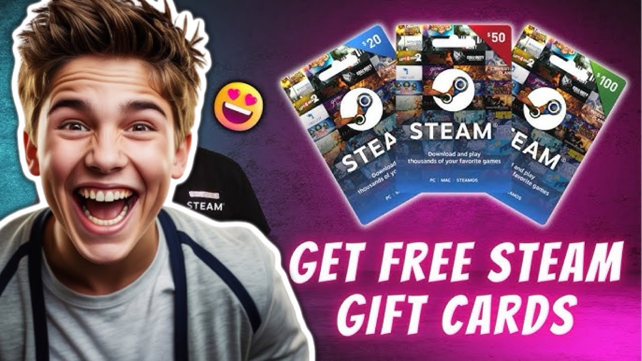 How to Get a $100 Steam Gift Card FREE!!! Verified and Unlimited - YouTube