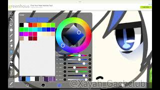 || ✨how to edit gacha life eyes on ibis paint x with face shadow✨||