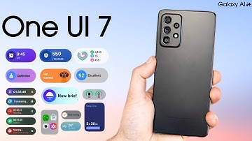 Samsung Galaxy A52 One UI 7 Android 15 Update