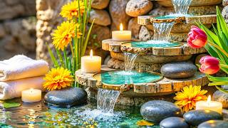 Relaxing Water Sounds with Meditation Music 🌿Stress & Anxiety Relief, Calm Mind, Deep Sleep, Healing