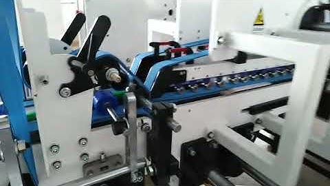 SHH-FS AUTOMATIC HIGH SPEED 4886 CORNER FOLDER GLUER MACHINE