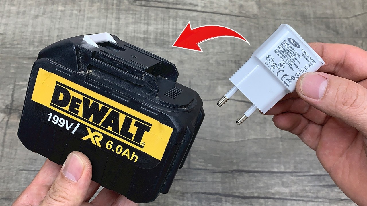 Обновите аккумулятор сверли с зарядным Samsung!