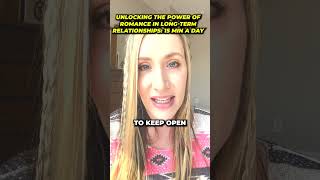 Unlocking the Power of Romance in Long Term Relationships #shorts