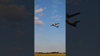 my favourite of the day #propellar #plane #spotting #day #shorts