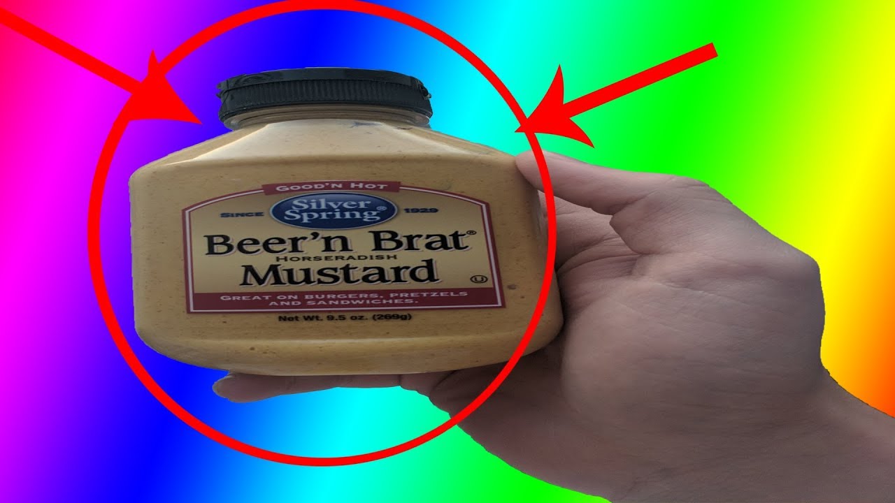 Silver Spring's Beer´N Brat Mustard review fidgetboy587 YouTube