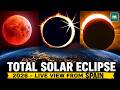 🔴NASA LIVE: Total Solar Eclipse LIVE 2026 | Eclipse Across Europe: Solar Eclipse 2026 Ring of Fire