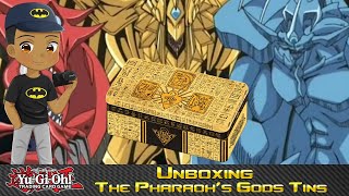 Unboxing Yu-Gi-Oh! The Pharaoh's Gods Tins (Got Very Lucky)