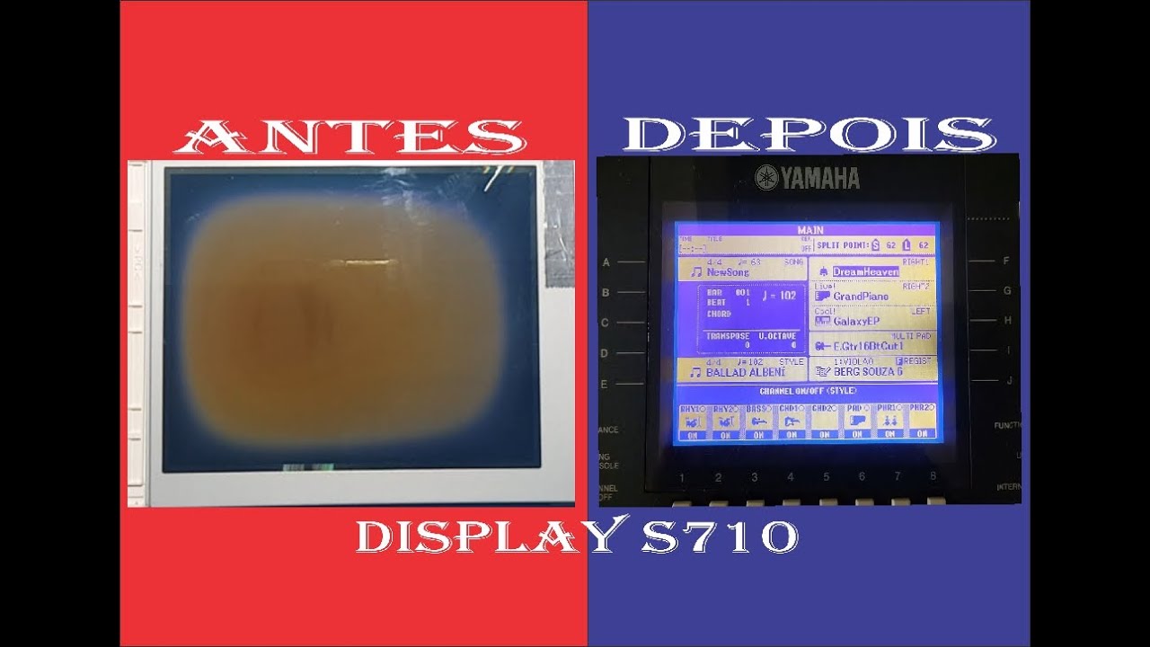 RECUPERAÇÃO DISPLAY S710