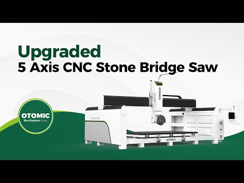 2023 Upgraded Bridge Saw 5 Axis CNC Bridge Cutting Saw with Camera for Cutting Granite